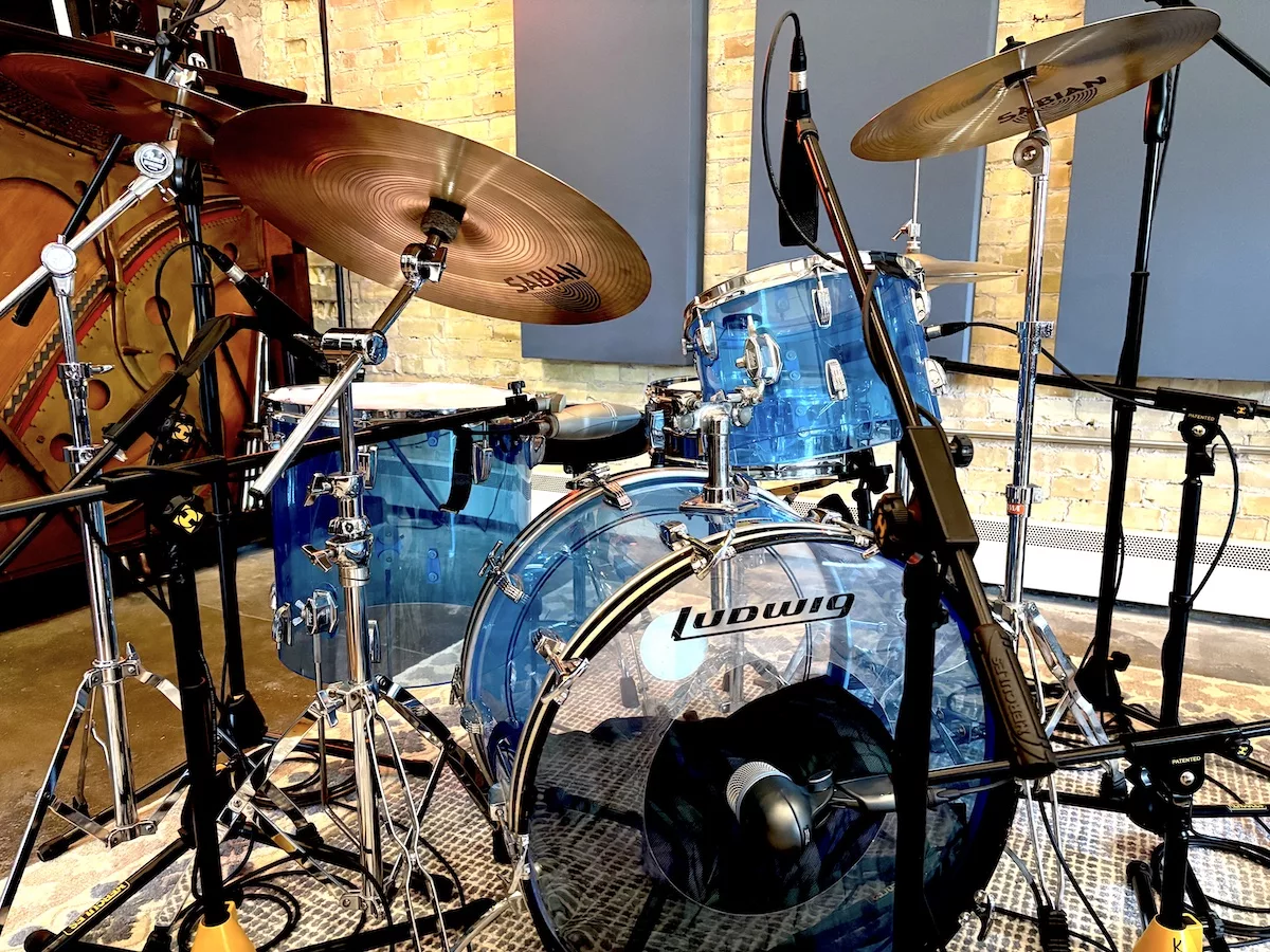 ludwig vistalite sheboyan recording recording vistalite drums at sheboygan recording